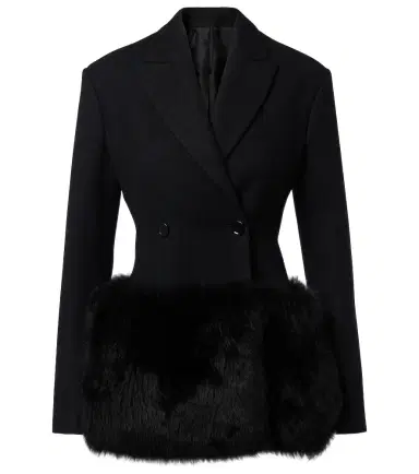 Alaïa Alaïa Double-breasted wool blazer | Thumbnail 1 Alaïa Alaïa Double-breasted wool blazer | Thumbnail 1