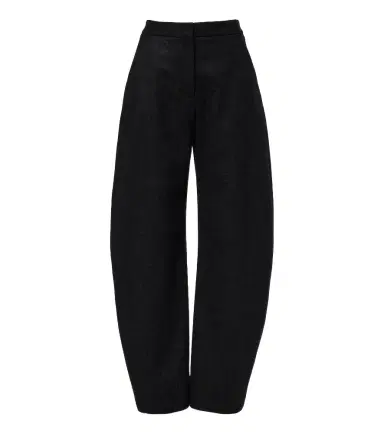 Alaïa Alaïa Virgin wool barrel-leg pants | Thumbnail 1 Alaïa Alaïa Virgin wool barrel-leg pants | Thumbnail 1