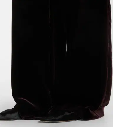 AGNONA Velvet wide-leg pants | Thumbnail 2 AGNONA Velvet wide-leg pants | Thumbnail 2