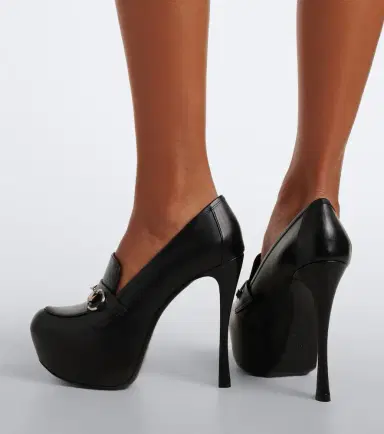 Gucci Fame Horsebit leather platform pumps | Thumbnail 6 Gucci Fame Horsebit leather platform pumps | Thumbnail 6
