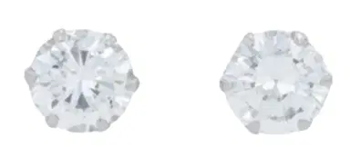 Wish Fine Jewelry 0.63ct Diamond Platinum Stud Earrings | Thumbnail 1 Wish Fine Jewelry 0.63ct Diamond Platinum Stud Earrings | Thumbnail 1
