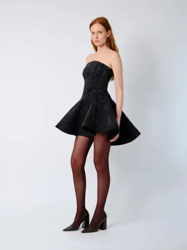 Aknvas The Lefa dress in black denim (coming soon) | Thumbnail 2 Aknvas The Lefa dress in black denim (coming soon) | Thumbnail 2