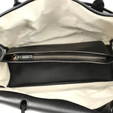 Chanel Chanel XXL "It Girl" Shopping Tote Black Calfskin Gold Hardware | Thumbnail 8 Chanel Chanel XXL "It Girl" Shopping Tote Black Calfskin Gold Hardware | Thumbnail 8