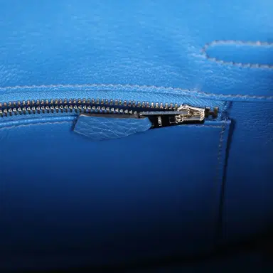 HERMÈS Hermes Birkin 25 Bleu France Togo Palladium Hardware | Thumbnail 9 HERMÈS Hermes Birkin 25 Bleu France Togo Palladium Hardware | Thumbnail 9