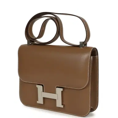 HERMÈS Hermes Constance 24 Etoupe Tadelakt Palladium Hardware | Thumbnail 5 HERMÈS Hermes Constance 24 Etoupe Tadelakt Palladium Hardware | Thumbnail 5