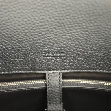 The Row The Row Soft Margaux Shoulder 12 Bag Black Calfskin Silver Hardware | Thumbnail 11 The Row The Row Soft Margaux Shoulder 12 Bag Black Calfskin Silver Hardware | Thumbnail 11