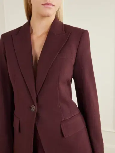 Veronica Beard Isaac Dickey Crepe Blazer | Thumbnail 4 Veronica Beard Isaac Dickey Crepe Blazer | Thumbnail 4