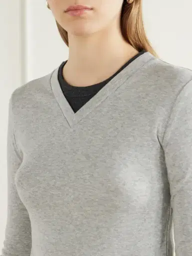 St. Agni Double-layered Organic Cotton-jersey T-shirt | Thumbnail 5 St. Agni Double-layered Organic Cotton-jersey T-shirt | Thumbnail 5