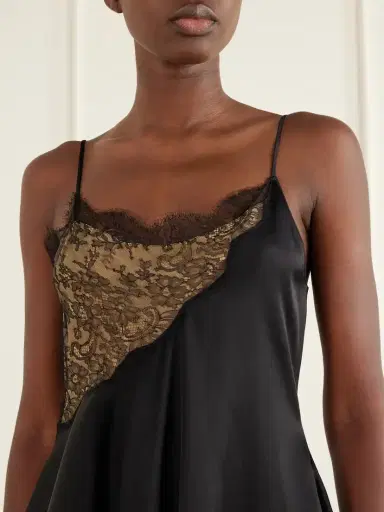 Stella McCartney Lace-trimmed Satin Cami | Thumbnail 4 Stella McCartney Lace-trimmed Satin Cami | Thumbnail 4