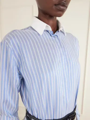 Tom Ford Striped Silk Shirt | Thumbnail 5 Tom Ford Striped Silk Shirt | Thumbnail 5