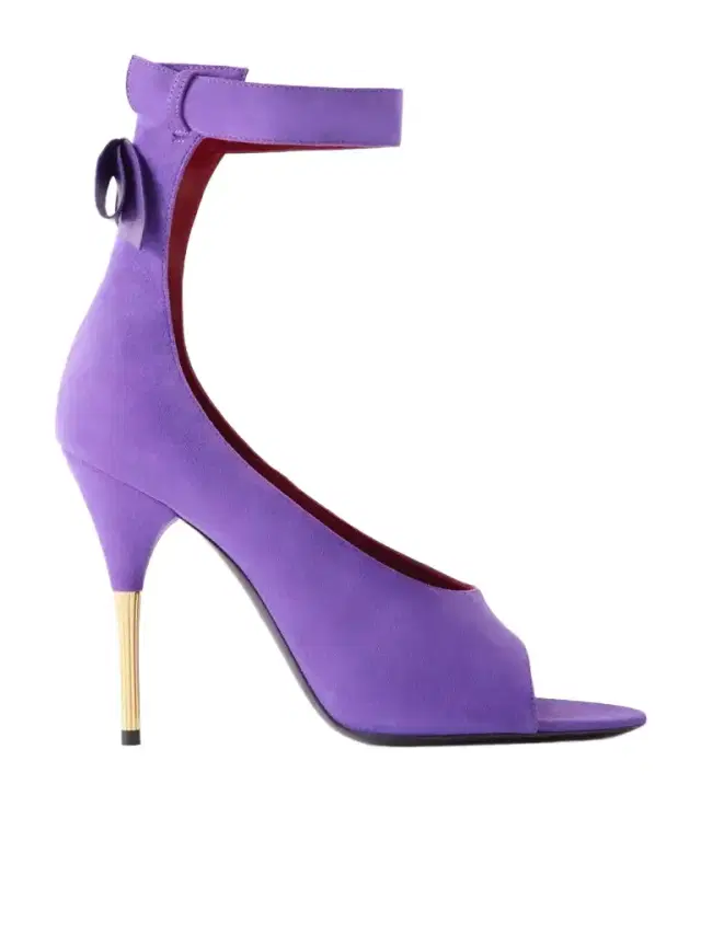 Fatale 105 Bow-detailed Suede Sandals Fatale 105 Bow-detailed Suede Sandals