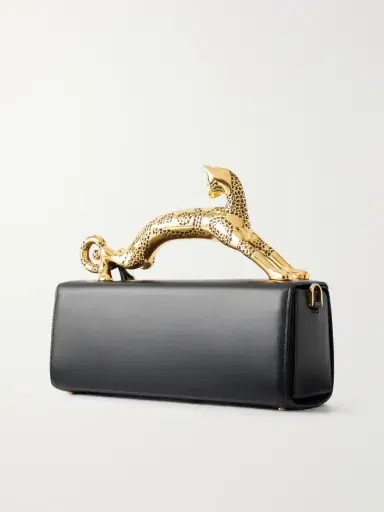 Lanvin Pencil Cat Leather Clutch | Thumbnail 4 Lanvin Pencil Cat Leather Clutch | Thumbnail 4