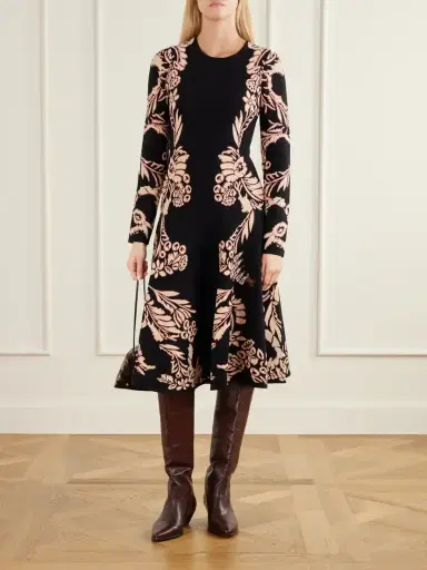 Ulla Johnson Nerissa Floral-jacquard Midi Dress | Thumbnail 2 Ulla Johnson Nerissa Floral-jacquard Midi Dress | Thumbnail 2