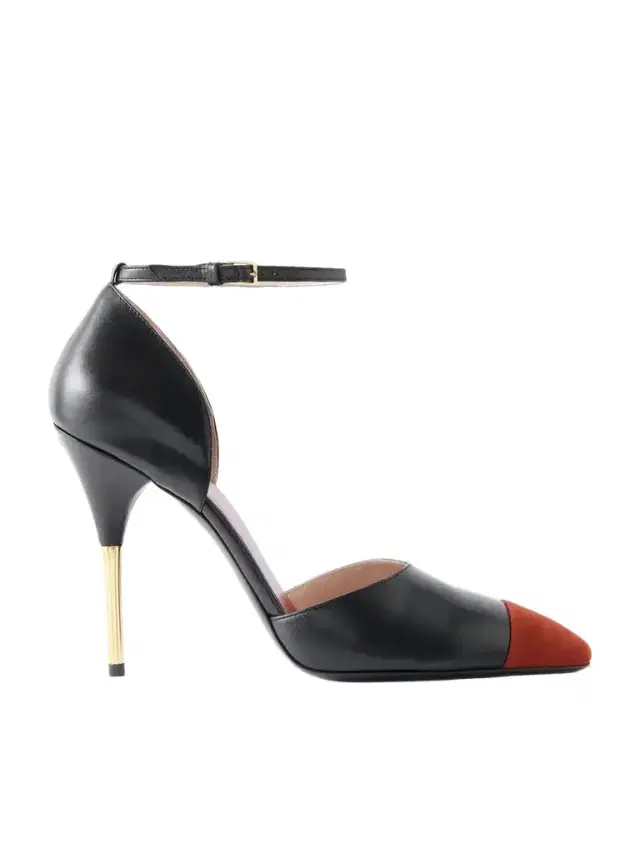 Sinead Suede-trimmed Leather Pumps Sinead Suede-trimmed Leather Pumps