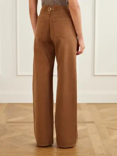 Ulla Johnson The Jasmine Belted Low-rise Wide-leg Jeans | Thumbnail 4 Ulla Johnson The Jasmine Belted Low-rise Wide-leg Jeans | Thumbnail 4