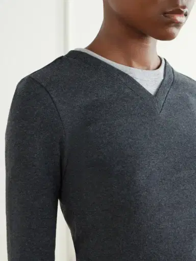 St. Agni Double-layered Organic Cotton-jersey T-shirt | Thumbnail 4 St. Agni Double-layered Organic Cotton-jersey T-shirt | Thumbnail 4