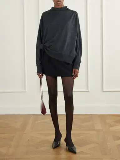Magda Butrym Knot-detail Wool Turtleneck Sweater | Thumbnail 2 Magda Butrym Knot-detail Wool Turtleneck Sweater | Thumbnail 2