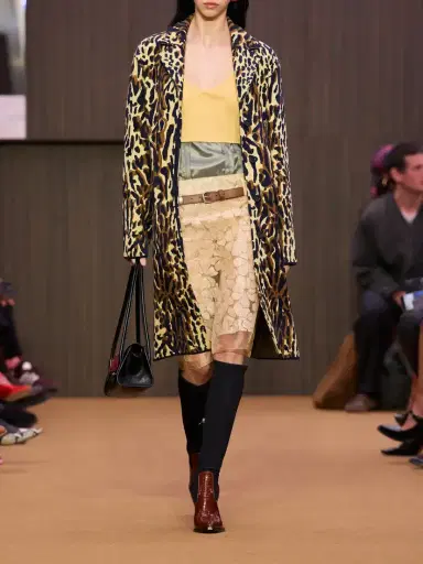 Marni Leopard-jacquard Virgin Wool Coat | Thumbnail 6 Marni Leopard-jacquard Virgin Wool Coat | Thumbnail 6