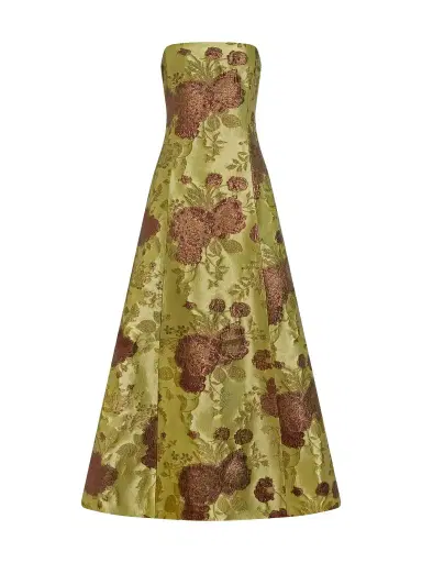 Delphine Colette Strapless Midi Dress | Thumbnail 1 Delphine Colette Strapless Midi Dress | Thumbnail 1