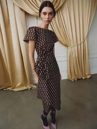 Delphine Emeline Midi Dress | Thumbnail 2 Delphine Emeline Midi Dress | Thumbnail 2