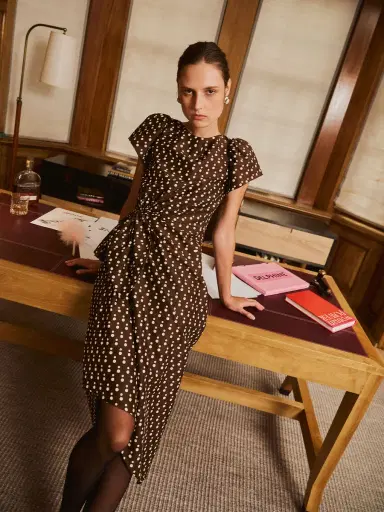 Delphine Emeline Midi Dress | Thumbnail 3 Delphine Emeline Midi Dress | Thumbnail 3