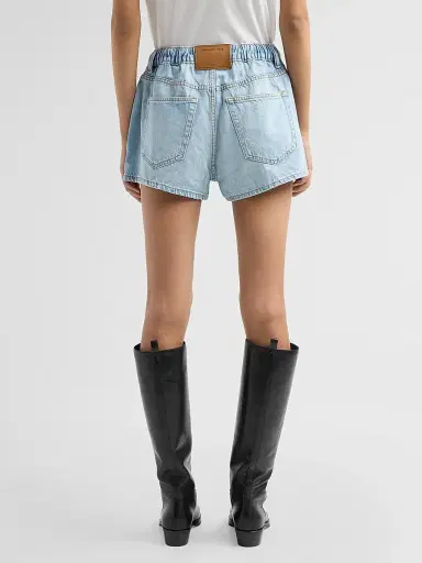 Alexander Wang Women's Marathon Crystal Drawcord Shorts | Thumbnail 3 Alexander Wang Women's Marathon Crystal Drawcord Shorts | Thumbnail 3
