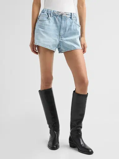 Alexander Wang Women's Marathon Crystal Drawcord Shorts | Thumbnail 4 Alexander Wang Women's Marathon Crystal Drawcord Shorts | Thumbnail 4