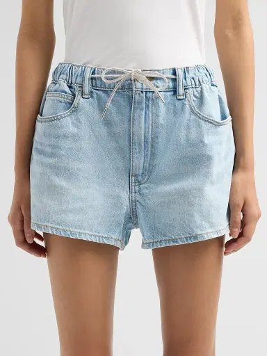 Alexander Wang Women's Marathon Crystal Drawcord Shorts | Thumbnail 5 Alexander Wang Women's Marathon Crystal Drawcord Shorts | Thumbnail 5