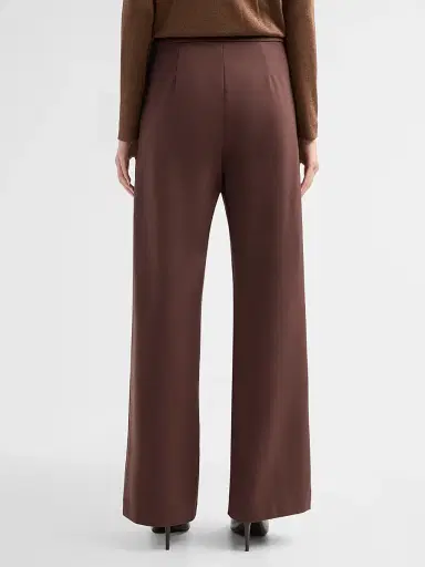 Misook Women's LuxeStretch Stretch-Cotton Wide-Leg Pants | Thumbnail 3 Misook Women's LuxeStretch Stretch-Cotton Wide-Leg Pants | Thumbnail 3