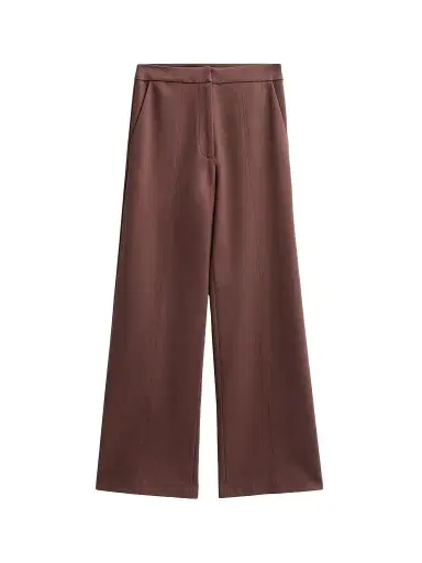 Misook Women's LuxeStretch Stretch-Cotton Wide-Leg Pants | Thumbnail 1 Misook Women's LuxeStretch Stretch-Cotton Wide-Leg Pants | Thumbnail 1