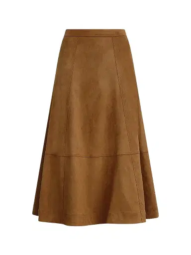 Favorite Daughter Women's The Aspen Faux Suede Midi Skirt | Thumbnail 1 Favorite Daughter Women's The Aspen Faux Suede Midi Skirt | Thumbnail 1
