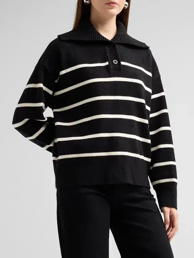 Frame Women's The Easy Sailor Sweater | Thumbnail 4 Frame Women's The Easy Sailor Sweater | Thumbnail 4