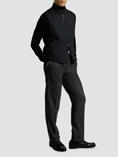 Polo Ralph Lauren Men's The Abottson Gabardine Vest | Thumbnail 2 Polo Ralph Lauren Men's The Abottson Gabardine Vest | Thumbnail 2