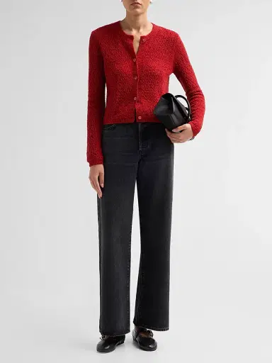 Frame Women's Belted Straight-Leg Jeans | Thumbnail 2 Frame Women's Belted Straight-Leg Jeans | Thumbnail 2