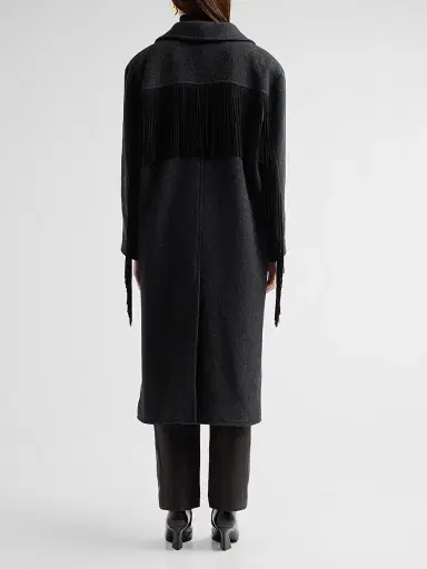 Frame Women's The Rodea Wool-Blend Coat | Thumbnail 3 Frame Women's The Rodea Wool-Blend Coat | Thumbnail 3
