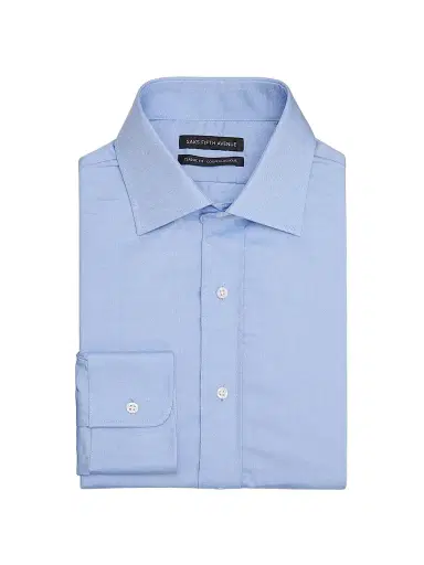 Saks Fifth Avenue Men's COLLECTION Solid Twill Classic-Fit Shirt | Thumbnail 1 Saks Fifth Avenue Men's COLLECTION Solid Twill Classic-Fit Shirt | Thumbnail 1