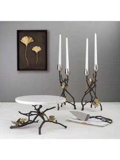 Michael Aram Butterfly Ginkgo Candle Holders | Thumbnail 2 Michael Aram Butterfly Ginkgo Candle Holders | Thumbnail 2