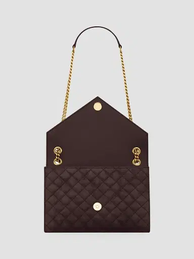 Saint Laurent Women's Envelope Medium Shoulder Bag in Suede | Thumbnail 3 Saint Laurent Women's Envelope Medium Shoulder Bag in Suede | Thumbnail 3