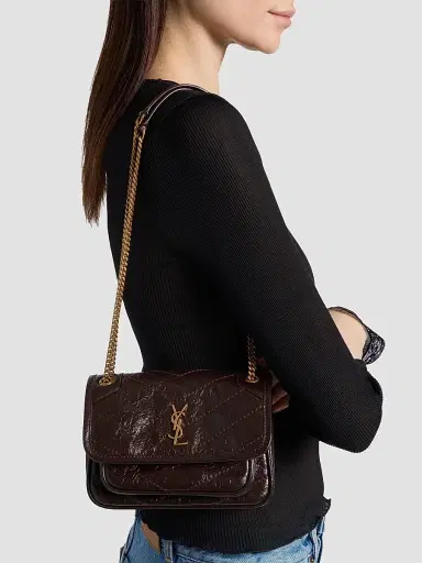 Saint Laurent Women's Niki Mini Bag in Vintage Leather | Thumbnail 3 Saint Laurent Women's Niki Mini Bag in Vintage Leather | Thumbnail 3