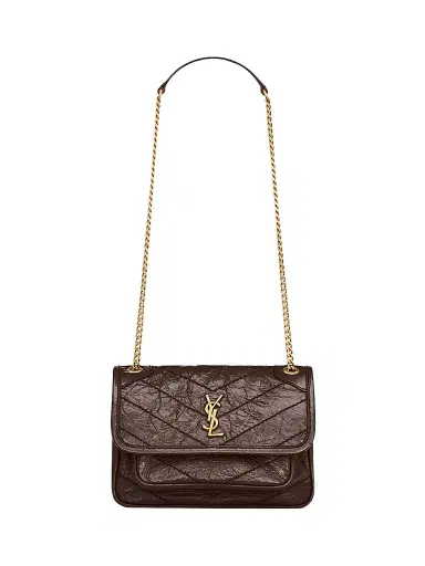 Saint Laurent Women's Niki Mini Bag in Vintage Leather | Thumbnail 1 Saint Laurent Women's Niki Mini Bag in Vintage Leather | Thumbnail 1