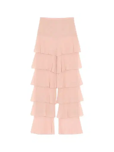 Valentino Garavani Women's Light Georgette Pants | Thumbnail 1 Valentino Garavani Women's Light Georgette Pants | Thumbnail 1