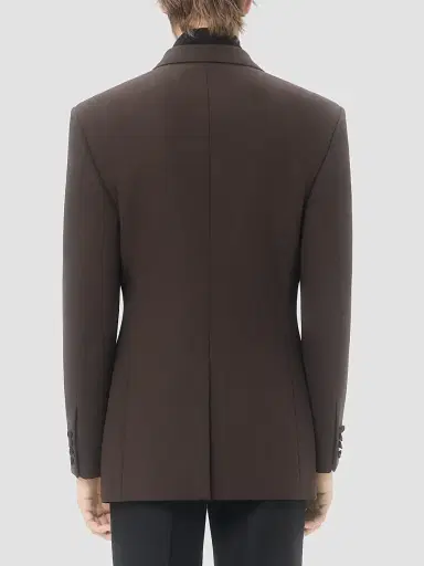 Valentino Garavani Men's Double-Breasted Jacket in Light Double Wool | Thumbnail 5 Valentino Garavani Men's Double-Breasted Jacket in Light Double Wool | Thumbnail 5