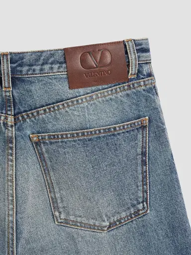 Valentino Garavani Men's Five-Pocket Denim Jeans | Thumbnail 6 Valentino Garavani Men's Five-Pocket Denim Jeans | Thumbnail 6