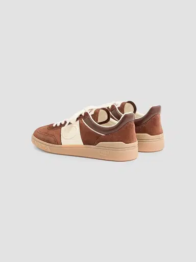 Valentino Garavani Men's Upvillage Low Top Sneakers in Leather | Thumbnail 3 Valentino Garavani Men's Upvillage Low Top Sneakers in Leather | Thumbnail 3