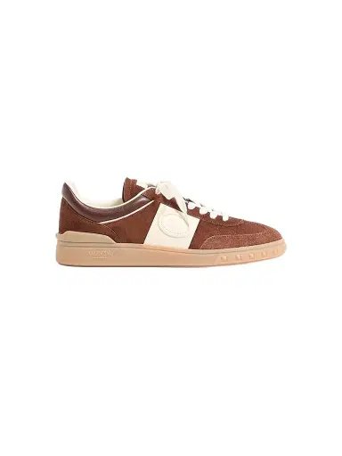 Valentino Garavani Men's Upvillage Low Top Sneakers in Leather | Thumbnail 1 Valentino Garavani Men's Upvillage Low Top Sneakers in Leather | Thumbnail 1