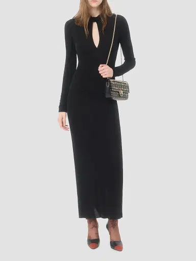Valentino Garavani Women's Crepe Jersey Top | Thumbnail 2 Valentino Garavani Women's Crepe Jersey Top | Thumbnail 2