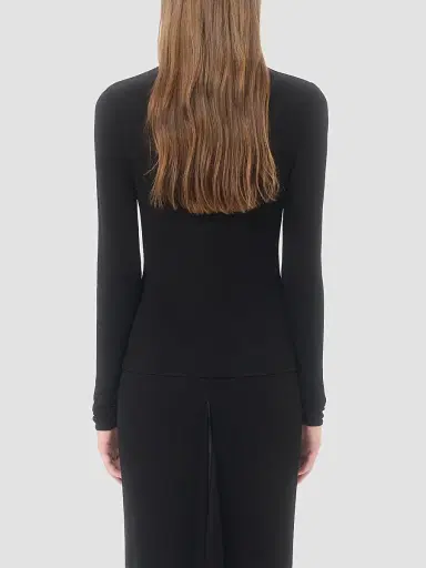 Valentino Garavani Women's Crepe Jersey Top | Thumbnail 5 Valentino Garavani Women's Crepe Jersey Top | Thumbnail 5