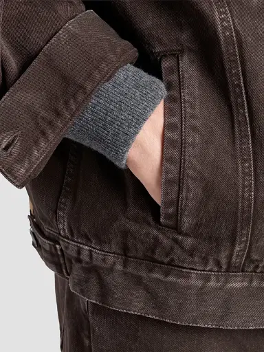 Prada Men's Wool and Cashmere Polo Sweater | Thumbnail 5 Prada Men's Wool and Cashmere Polo Sweater | Thumbnail 5