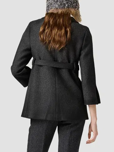 Miu Miu Women's Double-Breasted Double Wool Jacket | Thumbnail 5 Miu Miu Women's Double-Breasted Double Wool Jacket | Thumbnail 5
