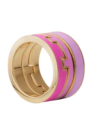 SARA KATHERINE JACOBSON Pink Tetris Trio Ring | Thumbnail 6 SARA KATHERINE JACOBSON Pink Tetris Trio Ring | Thumbnail 6